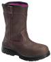 view #1 of: Avenger N7146 Women's, Brown, Comp Toe, EH, WP, Pull On Boot