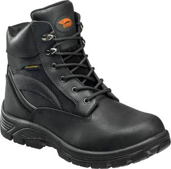 Bota de 6 pulgadas WP, EH, con puntera de acero, negro, de hombre Nautilus/Avenger N7227 Framer