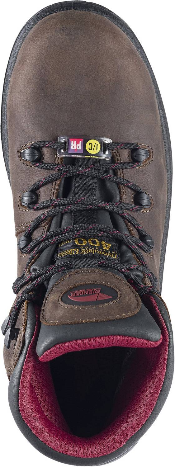 alternate view #4 of: Avenger N7228 Framer, Men's, Brown, Comp Toe, EH, PR, WP/Insulated Hiker