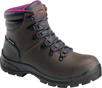 Nautilus/Avenger N8125 Builder, Women's, Brown, Steel Toe, EH, WP Hiker