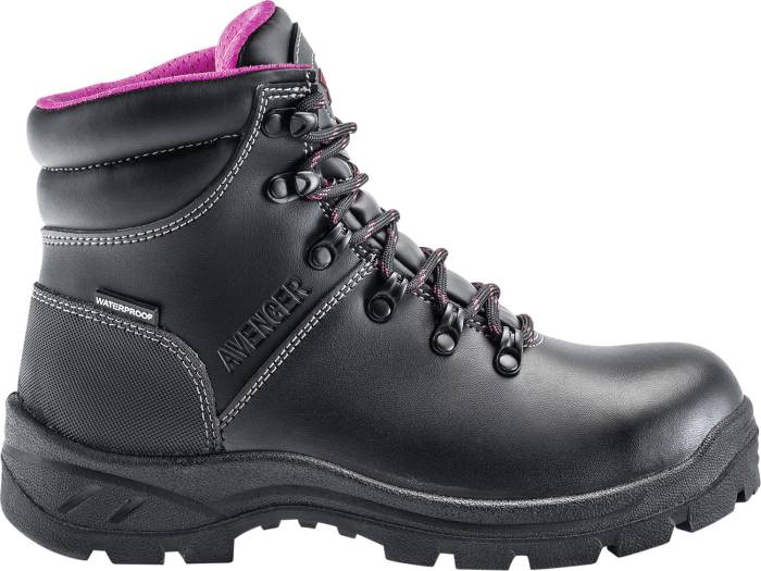 alternate view #2 of: Nautilus N8674 Builder, Women's, Black, Soft toe, EH, WP, Hiker, Work Boot