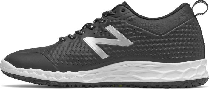 alternate view #2 of: New Balance NBMID806W1 Fresh Foam, Men's, Grey/White, Slip Resistant Athletic