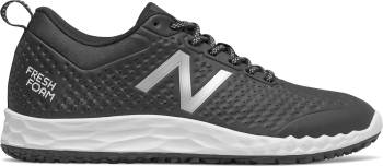 New Balance NBMID806W1 Fresh Foam, Men's, Grey/White, Slip Resistant Athletic