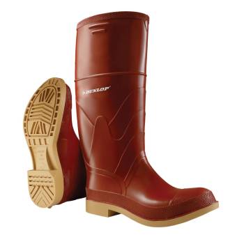 Bota con puntera de acero Superpoly de 16ápulgadas marrÝn de hombre Dunlop 85324