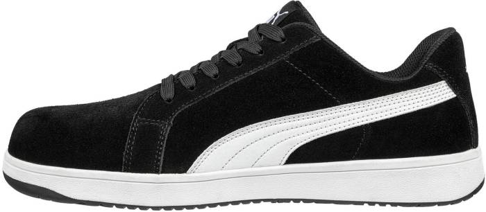 alternate view #2 of: Puma PU640015 Men's, Black, Comp Toe, EH, Low Athletic, Work Shoe