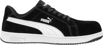 Zapato de trabajo deportivo bajo, con puntera de material compuesto, negro, para hombre, Puma PU640015