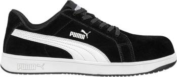 Zapato de trabajo deportivo bajo, con puntera de material compuesto, negro, para hombre, Puma PU640015