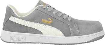 Puma PU640035 Men's, Grey, Comp Toe, SD, Low Athletic, Work Shoe