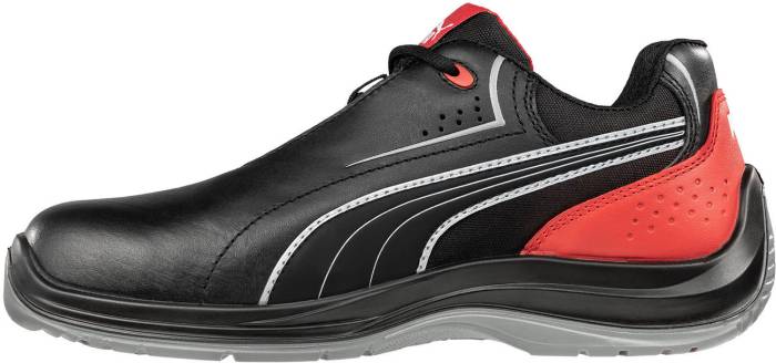 alternate view #2 of: Puma PU643415 Touring Low, Men's, Black, Comp Toe, EH, Slip Resistant, Low Athletic Work Shoe