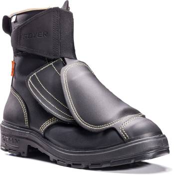 Royer RO12002XP XPAN REALFLEX Men's, Black, Aluminum Toe, EH, Mt, 8 Inch Work Boot