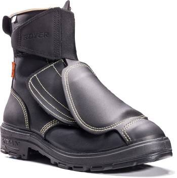 Bota de trabajo de 20ácm Mt EH con puntera de aluminio, negra, de hombre, Royer RO12002XP XPAN REALFLEX