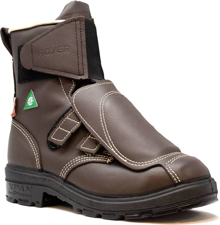 view #1 of: Royer RO12161XP XPAN Men's, Brown, Aluminum Toe, Met Guard, EH, PR, 8 Inch Boot