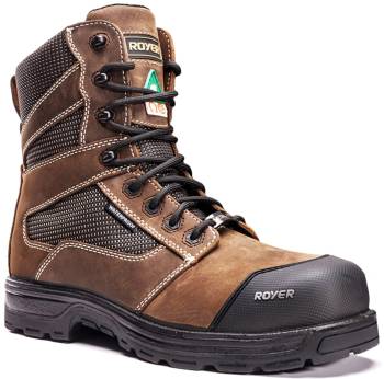 Bota de 8ápulgadas EH PR WP con puntera de material compuesto, marrÝn de hombre Royer RO5725AG Agility Arctic Grip