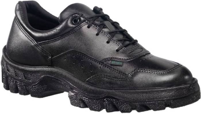 view #1 of: Rocky RYFQ0005101 TMC, Women's, Black, Soft Toe, Slip Resistant, Oxford, Work Shoe