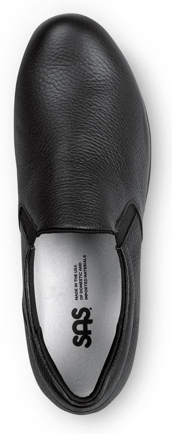 alternate view #4 of: SAS SAS2680013 Patriot, Women's, Black, Slip Resistant, Soft Toe, Slip On