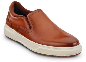 Florsheim SFE2307 Premier Work, Men's, Cognac, Steel Toe, EH, MaxTRAX Slip Resistant, Casual, Work Shoe