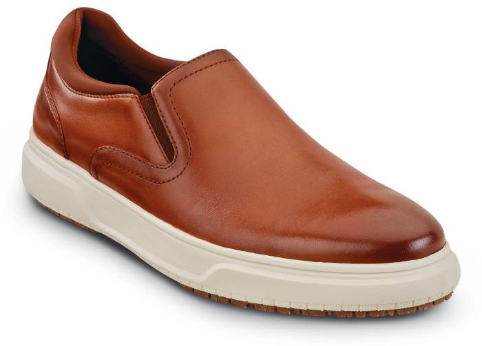 view #1 of: Florsheim SFE2307 Premier Work, Men's, Cognac, Steel Toe, EH, MaxTRAX Slip Resistant, Casual, Work Shoe