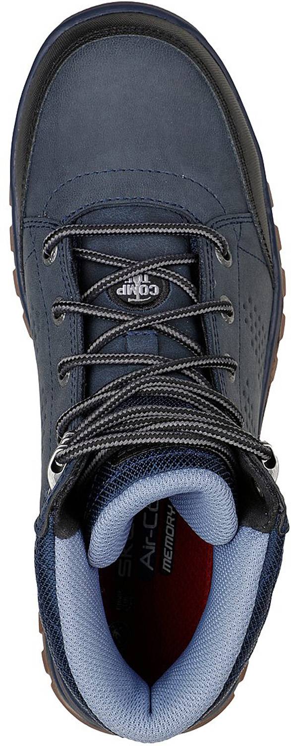 alternate view #4 of: SKECHERS Work SK108004NVBK McColl, Women's, Navy/Black, Comp Toe, EH, WP, 4 Inch Work Boot