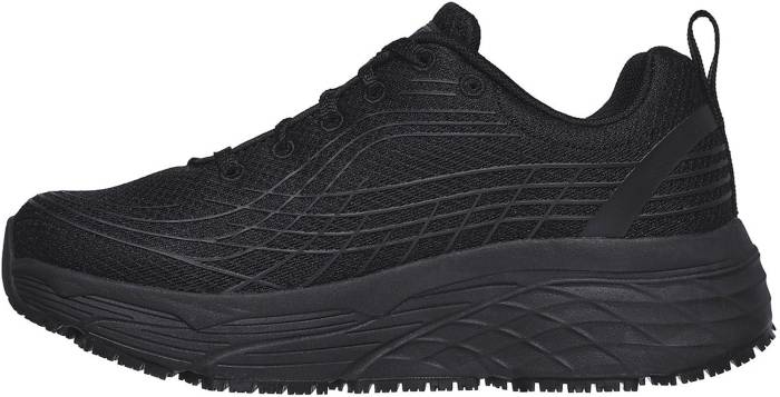 alternate view #3 of: SKECHERS Work Arch Fit SK108016BLK Max Cushioning Elite, Women's, Black, Soft Toe, Slip Resistant Athletic