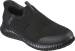 view #1 of: Zapato de trabajo deportivo antideslizante EH con puntera blanda negro para mujer sin cordones de manos libres SKECHERS Work SK108127BLK Cessnock-Gwynedd