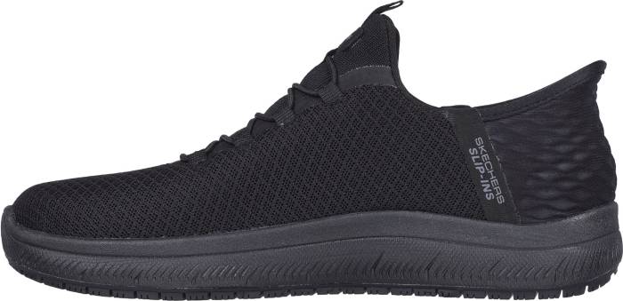 alternate view #3 of: SKECHERS Work SK108144BBK Summits SR-Enslee Hands Free Slip-ins™, Women's, Black, Soft Toe, EH, Slip Resistant, Athletic Work Shoe