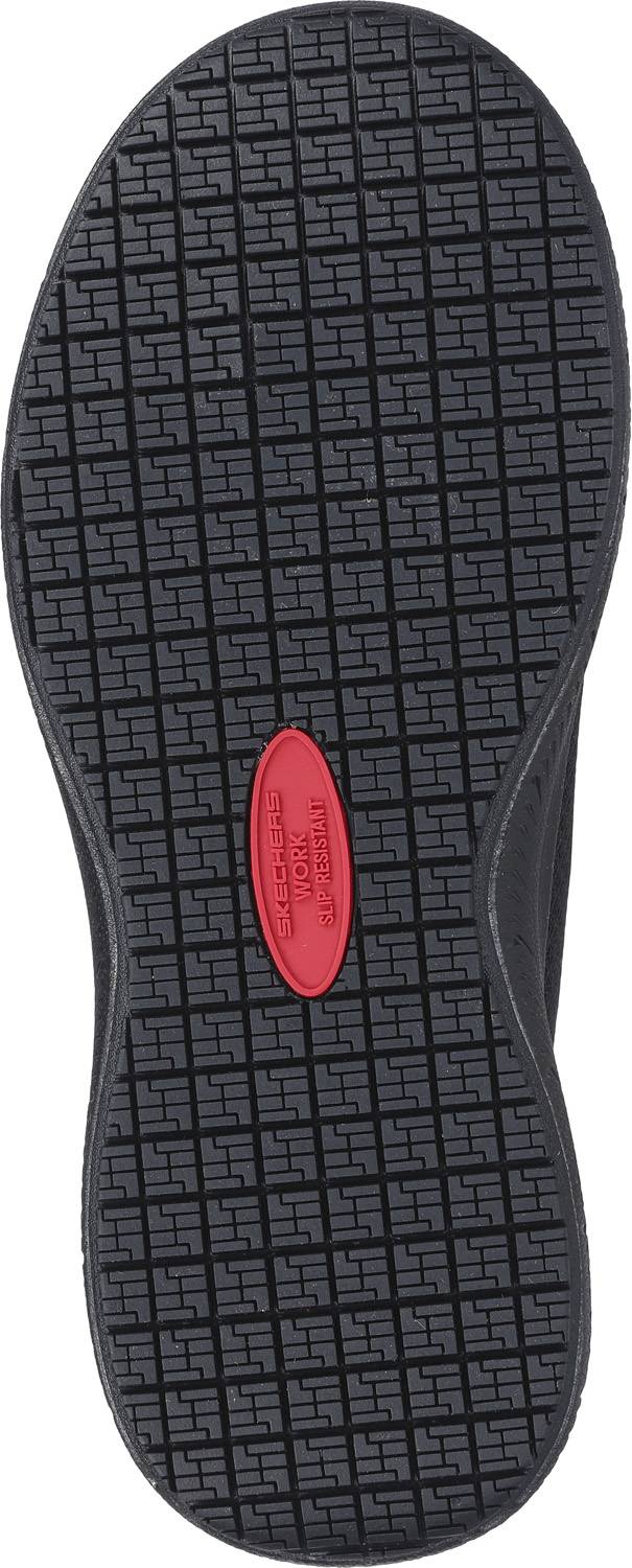 alternate view #5 of: SKECHERS Work SK108144BBK Summits SR-Enslee Hands Free Slip-ins™, Women's, Black, Soft Toe, EH, Slip Resistant, Athletic Work Shoe