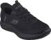 view #1 of: Zapato de trabajo deportivo antideslizante EH con puntera blanda negro para hombre sin cordones de manos libres SKECHERS Work SK200205BBK Summits-Colsin