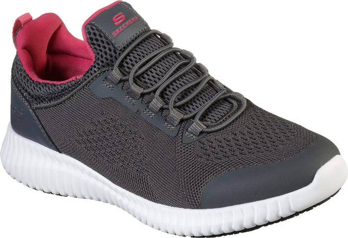 view #1 of: Deportivo bajo, con puntera blanda, gris, de mujer, Skechers SK77260GRY Cessnock-Carrboro