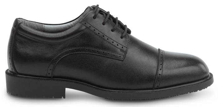 alternate view #2 of: SR Max SRM3020 Augusta, Men's, Black, Dress Style, MaxTRAX Slip Resistant, Soft Toe Work Shoe