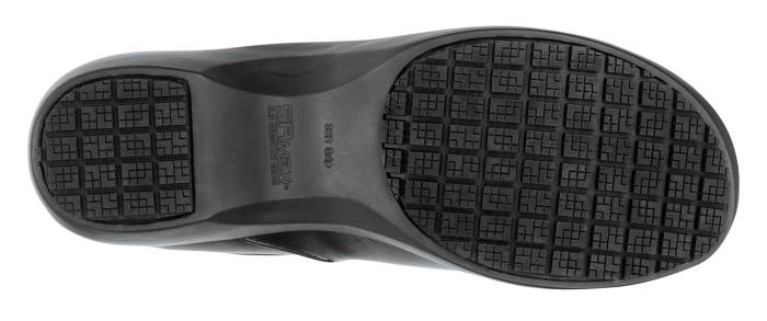 alternate view #6 of: SR Max SRM132 Geneva, Women's, Black, Clog Style, MaxTRAX Slip Resistant, Soft Toe Work Shoe