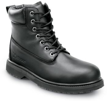 Bota de trabajo, antideslizante MaxTRAX, EH, con puntera de acero, de 6ápulgadas, negra, de hombre, SR Max SRM5000 Washington