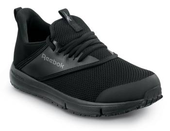 Reebok Work SRB064 DayStart Work, Women's, Black, Soft Toe, EH, MaxTRAX Slip Resistant, Low Athletic, Work Shoe