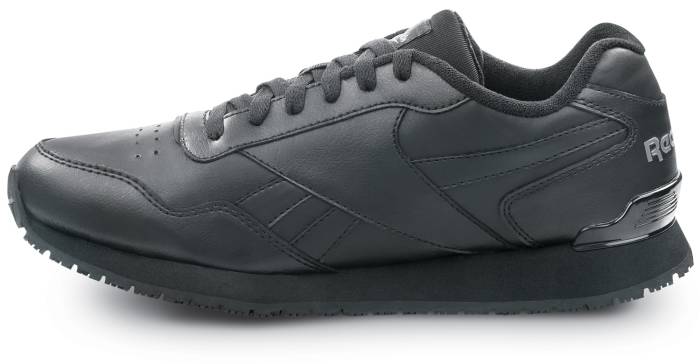 alternate view #3 of: Reebok Work SRB1953 Harman, Men's, Black, Retro Jogger Style, EH, MaxTRAX Slip Resistant, Soft Toe Work Shoe