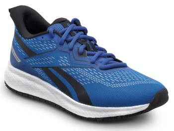 Reebok Work SRB3312 Floatride Energy, Men's, Blue/White, Athletic Style, MaxTRAX Slip Resistant, Soft Toe Work Shoe