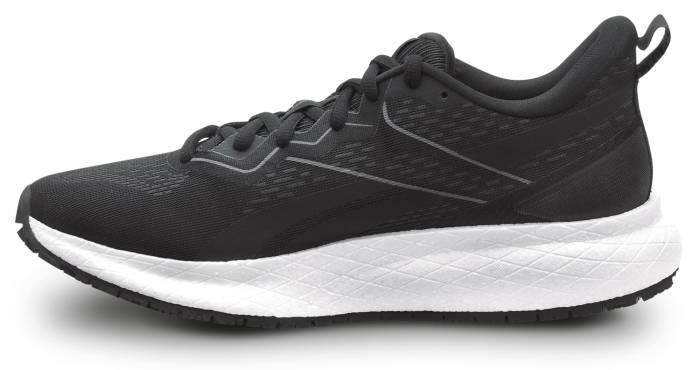 alternate view #3 of: Reebok Work SRB334 Floatride Energy, Women's, Black/White, Athletic Style, MaxTRAX Slip Resistant, Soft Toe Work Shoe