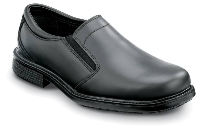 view #1 of: Rockport Works SRK6595 Men's, Ontario, Black, Twin Gore Dress Style, MaxTRAX Slip Resistant, Soft Toe Work Shoe