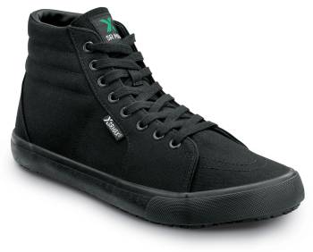 SR Max SRM1650 L.A., Men's, Black, High Top Athletic Style, MaxTRAX Slip Resistant, Soft Toe Work Shoe