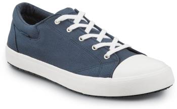 Zapato de trabajo con puntera blanda, antideslizante MaxTRAX, estilo para patinaje, azul/blanco de hombre SR Max SRM1680 Huntington