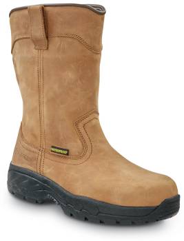 Bota de trabajo antideslizante MaxTRAX, impermeable, SD, con puntera de material compuesto, estilo Wellington, marrÝn, de hombre SR Max SRM2170 Midland