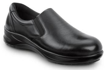 SR Max SRM415 Albany, Women's, Black, Slip On Casual Oxford Style, Alloy Toe, EH, MaxTRAX Slip Resistant, Work Shoe