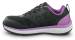 alternate view #3 of: SR Max SRM427 Dillon, Women's, Black/Purple, Athletic Style, MaxTRAX Slip Resistant, Steel Toe Work Shoe