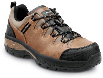 Zapato de trabajo, antideslizante MaxTRAX, EH, con puntera de material compuesto, estilo de zapato bajo de senderismo, marrÝn, de hombre, SR Max SRM4660 Winston