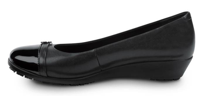 alternate view #3 of: SR Max SRM525 Isabela, Women's, Black, Wedge Dress Style, MaxTRAX Slip Resistant, Soft Toe Work Shoe