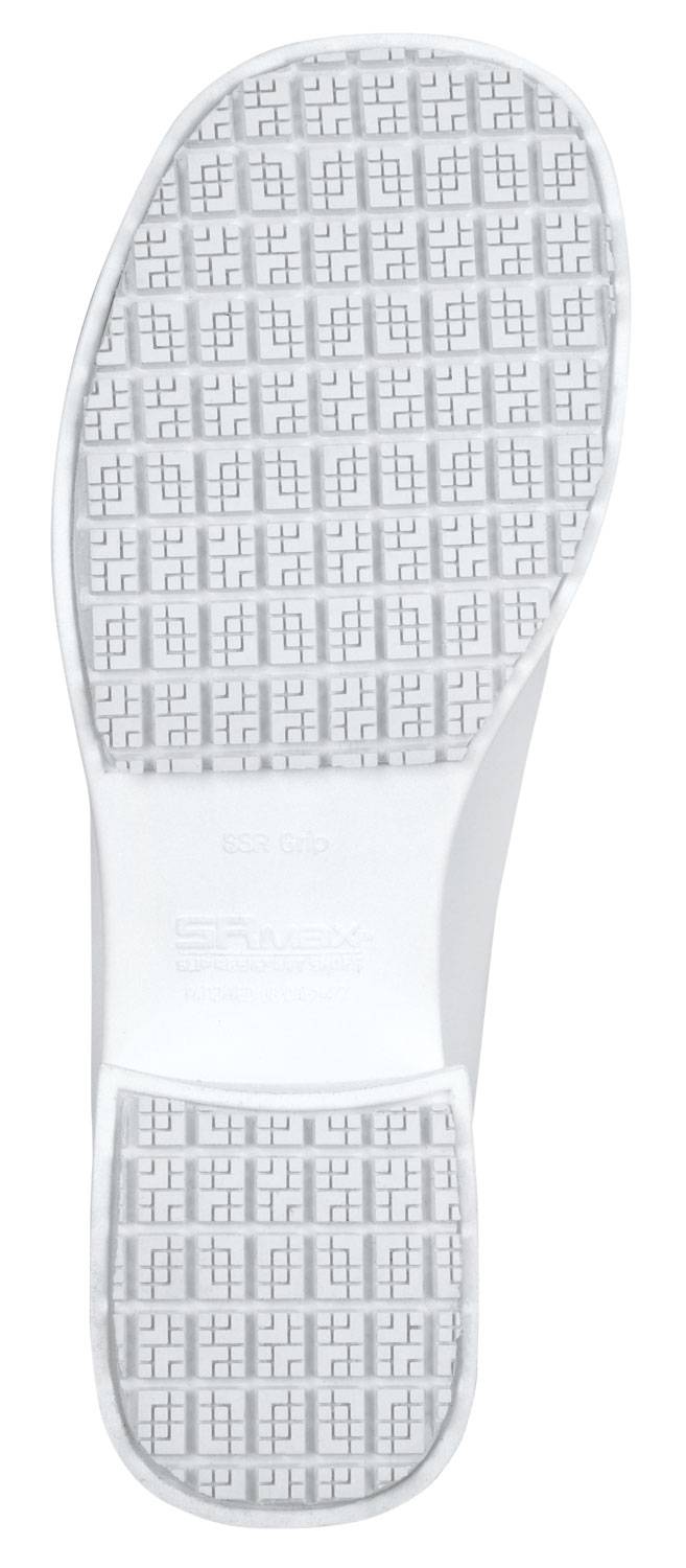 alternate view #5 of: SR Max SRM534 Venice, Women's, White, Twin Gore Dress Style Soft Toe Slip Resistant Work Shoe