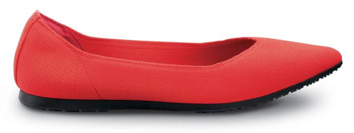 alternate view #3 of: SR Max SRM594 Albright, Women's, Red Letter Day, MaxTRAX Slip Resistant, Soft Toe, Dress Flat, Work Shoe