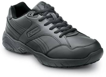 SR Max SRM6100 Dover, Men's, Black, Athletic Style, MaxTRAX Slip Resistant, Soft Toe Work Shoe