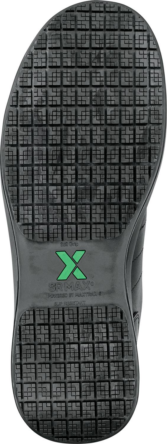 alternate view #5 of: SR Max SRM6250 Maxton II, Men's, Black, Soft Toe, MaxTRAX Slip Resistant, Low Athletic, Work Shoe