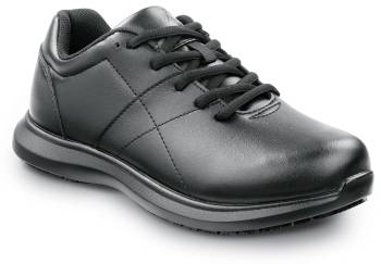 Zapato de trabajo con puntera blanda, antideslizante MaxTRAX, estilo Oxford, negro, de mujer, SR Max SRM651 Atkinson