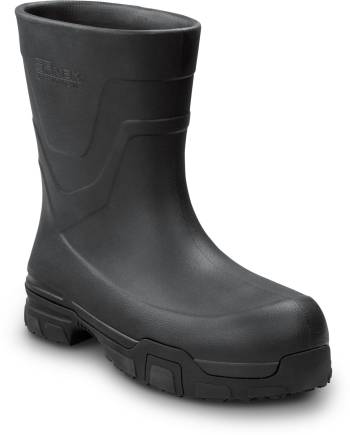 SR Max SRM8450 Everett, Unisex, Black, Pull On Style, MaxTRAX Slip Resistant, Soft Toe Work Boot