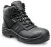 view #1 of: Bota de trabajo antideslizante MaxTRAX, impermeable, EH, con puntera de material compuesto, de 6ápulgadas, negra, de hombre, SR Max SRM9150 Lewiston